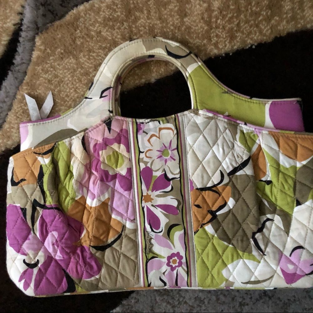 Vera Bradley MWOT Spring Floral Clutch Bag purse